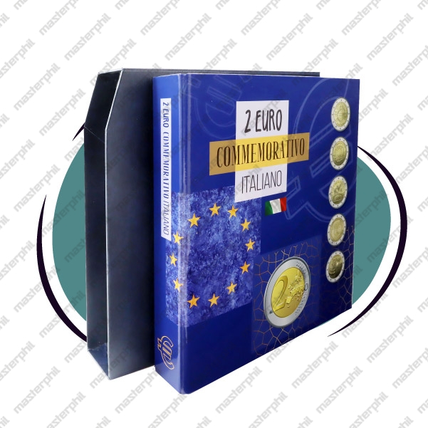 Album Classeur Pour Pièces De 2 Euros Commémoratives Italiennes - Coins&More