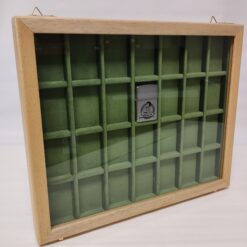 Clear Top Zippo Lighter Display Box - 28 Compartments